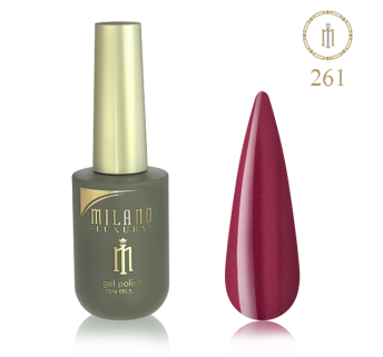 Гель лак MILANO LUXURY 10 мл № 261 (Камелия)