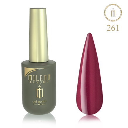 Гель лак MILANO LUXURY 10 мл № 261 (Камелия)
