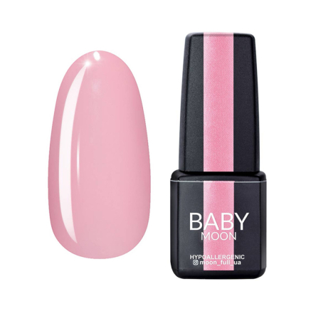 Гель-лак Baby Moon Dolce Rose 006 ніжно-рожевий. 6 мл (5908254000065)