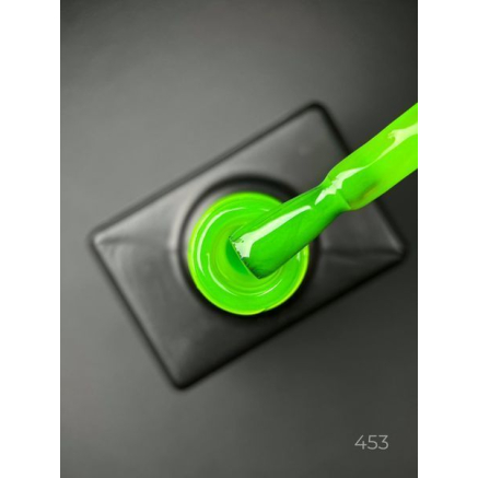 Гель лак Glow in the dark 453 Designer (9мл.) - люмінесцентний (світиться у темряві)