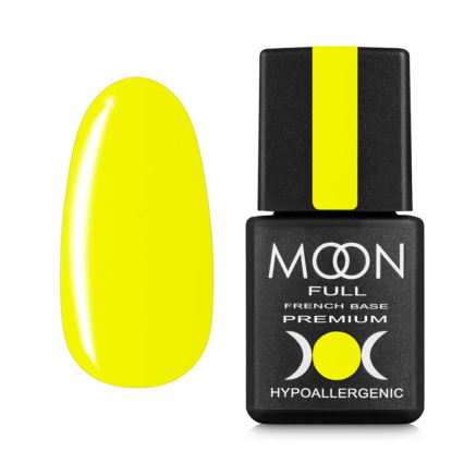 Гель-лак Moon Full Colour Neon Ibiza 711 неоновый желтый. 8 мл (5905123016011)