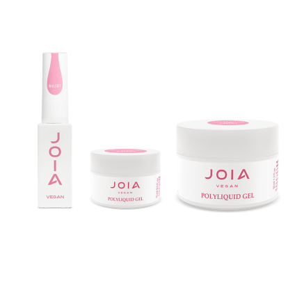 Гель-база PolyLiquid Gel Ballet, JOIA Vegan, 50 Мл