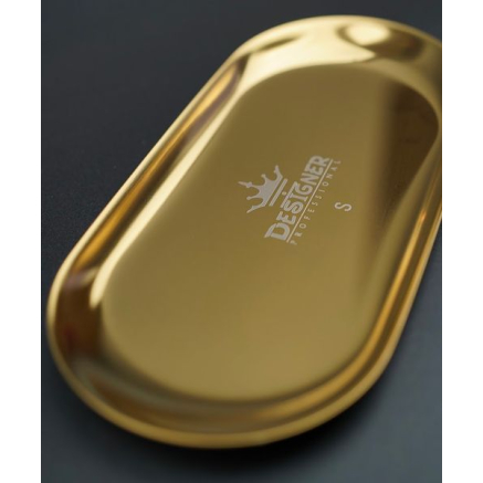 Металевий лоток для інструментів 18 х 8.7 см. Designer - S Gold