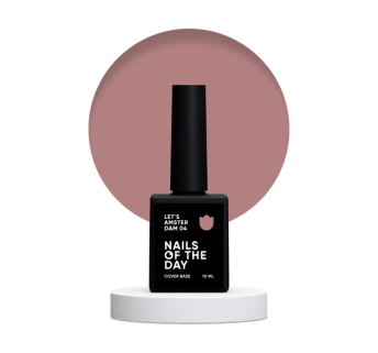База камуфлирующая Nails Of The Day Cover Base Lets Amsterdam 04. розовый кофе. 10 мл (4820242689803)