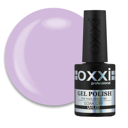 Гель-лак Oxxi Professional 302 бузковий. 10 мл (2100994220441)
