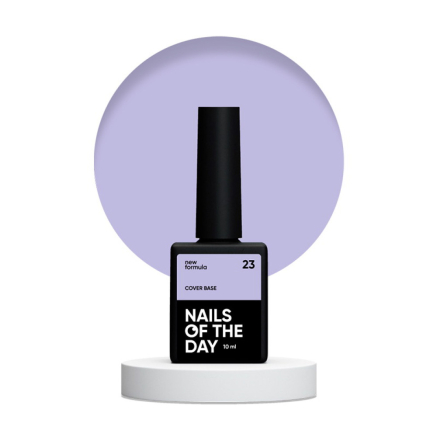База камуфлирующая Nails Of The Day Cover Base New Formula 23 лиловый 10 мл (4824804600008)