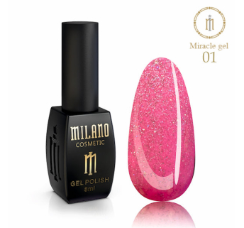 Гель лак Glame Miracle 8 мл № 01
