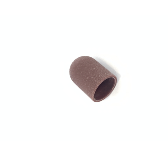 Ковпачки абразиву для педикюру, 10*15 мм #180, brown 1 шт.