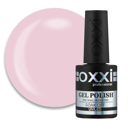 База камуфлююча для гель-лаку Oxxi Professional Cover Base Coat № 1 рожевий. 10 мл (2000006197825)