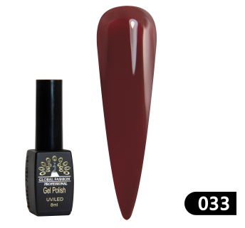 Гель лак BLACK ELITE 033, Global Fashion 8 мл