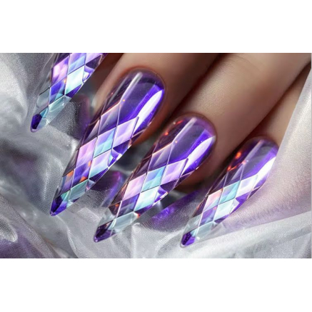 Diamond Fast Gel Tips (DF9 Stiletto) - гелеві тіпси Designer 120 шт/уп