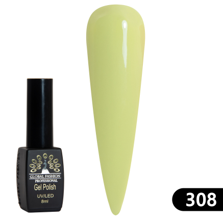 Гель лак BLACK ELITE 308, Global Fashion 8 мл