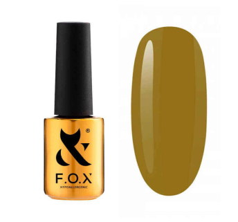 Гель-лак F.O.X Spectrum Gel Vinyl 017 Collapse коричневый хаки. 7 мл (2100994232635)