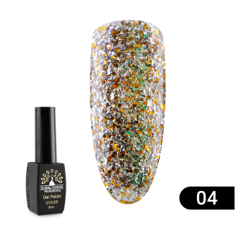 Гель лак Global Fashion Shiny, 8 мл, 04