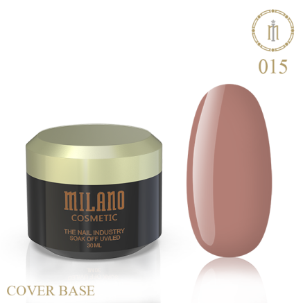 Cover Rubber Base Milano 30ml № 15