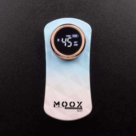Фрезер Мокс IX11 (Gradient Blue) на акуммуляторі 45 000 об/хв. та 35 W. для манікюру та педикюру