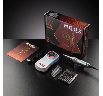 Фрезер Мокс IX11 (Gradient Blue) на акуммуляторі 45 000 об/хв. та 35 W. для манікюру та педикюру