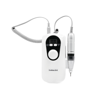 Аппарат для маникюра и педикюра CJ DM001 white, на аккумуляторе, 35000 об, 30W