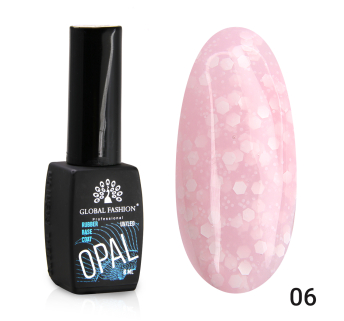 Каучуковая база Snow flakes Global Fashion 8 мл, 06