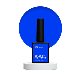 Гель-лак Nails Of The Day Limited Edition Sep 24 Blue Metropolis насыщенно-синий 10 мл (4826587900009)