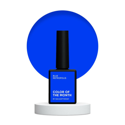 Гель-лак Nails Of The Day Limited Edition Sep 24 Blue Metropolis насичено-синій 10 мл (4826587900009)