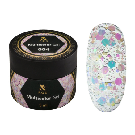 Гель-лак F.O.X Multicolor Gel 004. 5 мл (2100994269686)