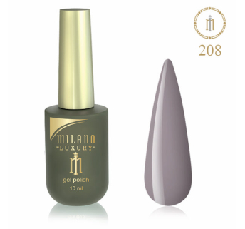 Гель лак MILANO LUXURY 10 мл № 208 (Честерский туман)