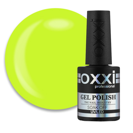 База цветная Oxxi Professional Summer Base 014. желто-салатовый. 10 мл (2100994265732)