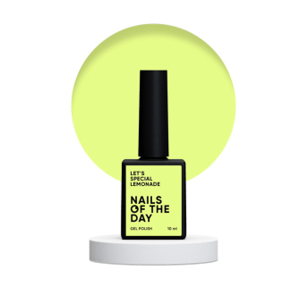 Гель-лак Nails Of The Day Lets Special 233 Lemonade нежно-желтый 10 мл (4822058000001)