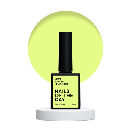 Гель-лак Nails Of The Day Lets Special 233 Lemonade нежно-желтый 10 мл (4822058000001)