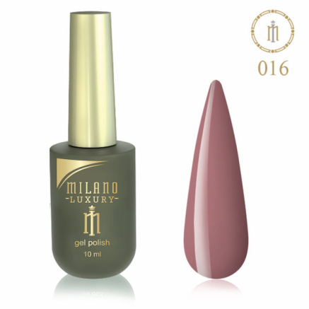 Гель лак MILANO LUXURY 10 мл № 016 (Кремовый Навахо)
