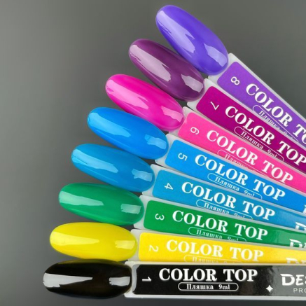 Кольорове топове покриття - Color Top 03 Designer, 9 мл. - вітражне