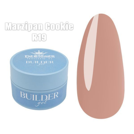 Builder Gel 30 мл., Designer (Моделюючий гель) R19 Marzipan Cookie