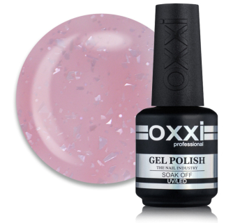 База кольорова Oxxi Professional Rafinad Base 009. суха троянда з пластівцями поталі і блискітками. 15 мл (2100994272150)