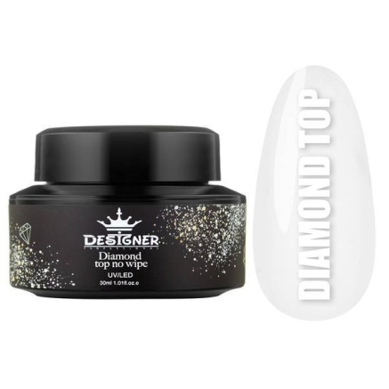 Топ Designer 30мл. Diamond Top No Wipe без липкого шару