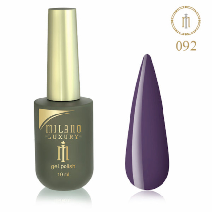 Гель лак MILANO LUXURY 10 мл №092 (Смородиновий макарун)