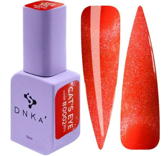 DNKa' Color Gel Polish Cat's Eye #0002 80's Hema/TPO free