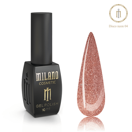 Гель-лак Milano Neon Disco Gel 04 10мл