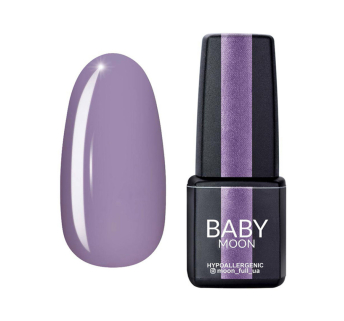 Гель-лак Baby Moon Lilac Train 025 бледно-лиловый. 6 мл (5908254000607)