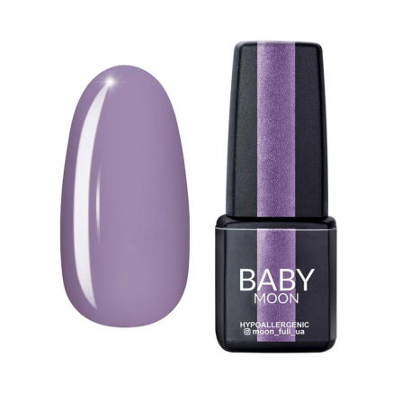 Гель-лак Baby Moon Lilac Train 025 блідо-ліловий. 6 мл (5908254000607)