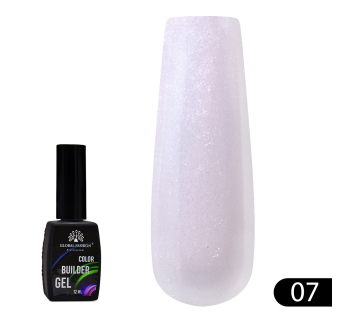 Кольоровий гель для нігтів Color Builder Gel 12 мл, 07