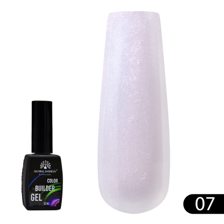 Кольоровий гель для нігтів Color Builder Gel 12 мл, 07