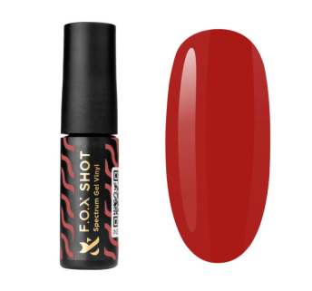 Гель-лак F.O.X Shot Spectrum Gel Vinyl 037 Amore алый. 5 мл (2100994249244)