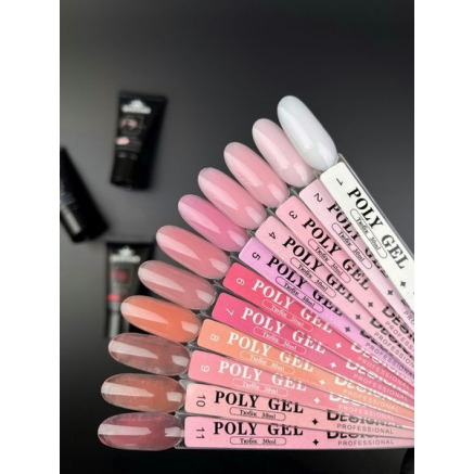 Полігель 30 мл Designer Thin Pink №7
