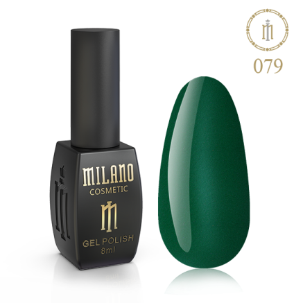 Гель лак MILANO 8 мл № 079 (Іскристий топіарій)