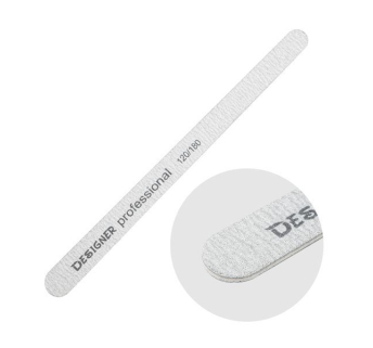 Двостороння пилка 'Крапля' (120/180 гріт.) - Nailfile Designer