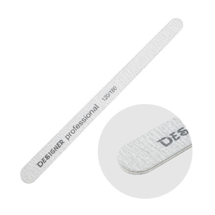 Двостороння пилка 'Крапля' (120/180 гріт.) - Nailfile Designer