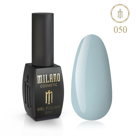 Гель лак MILANO 8 мл № 050 (Світлий телегрей)