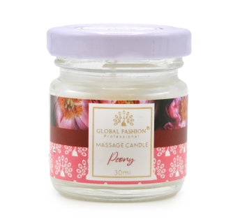 Массажная свеча Global Fashion, G30 ml, Peony