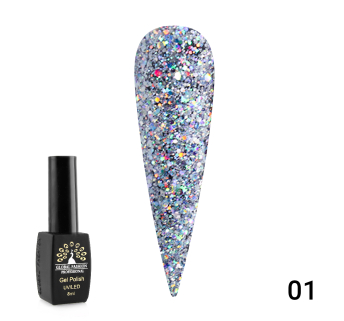 Гель лак Diamond Ball Global Fashion 8 мл, 001
